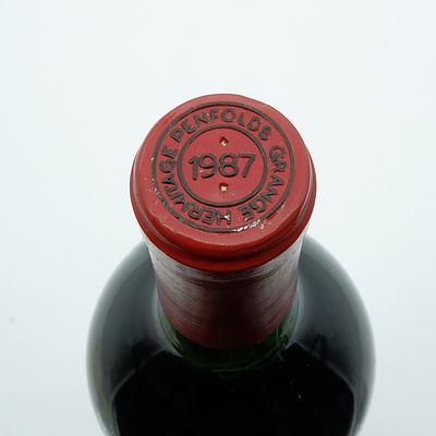 Penfolds Vintage 1987 Grange Hermitage Bin 95 750mL