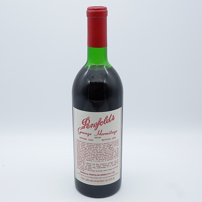Penfolds Vintage 1982 Grange Hermitage Bin 95 750mL