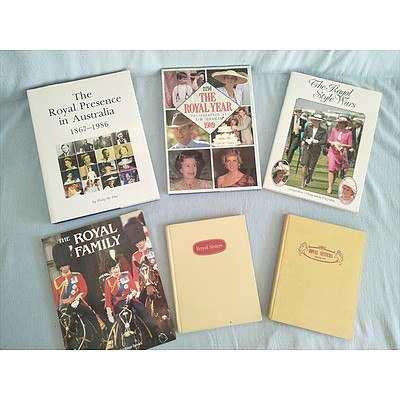 Royal Family Books: General (Qty 6)