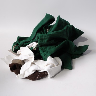 Group of Display Boxes, Bags and Silver Cleaning Cloths