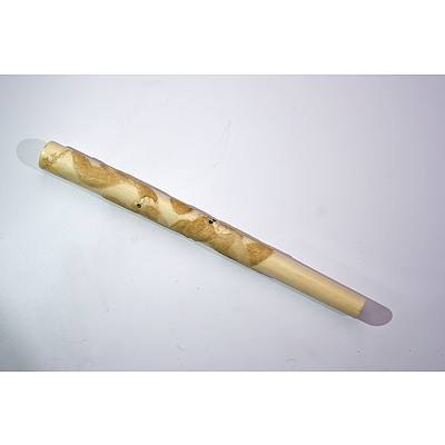 Antique Japanese Ivory Parasol Handle Meiji Period 1868-1912