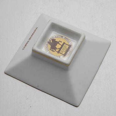 Boxed Richard Ginori Porcelain Dish