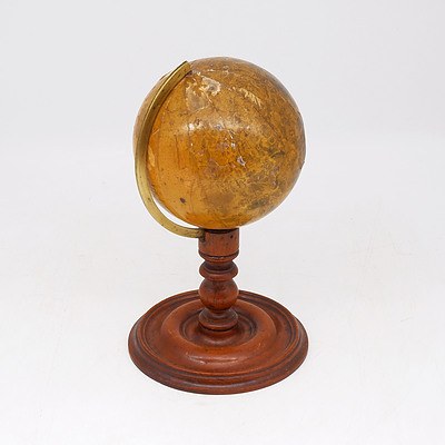 Antique Small Lunar Globe