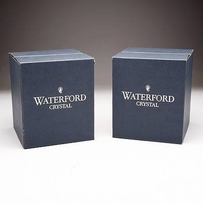 Eight Waterford Crystal Champagne Flutes