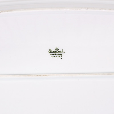 Rosthenal Studio-Line Serving Tray with Wooden Cutting Board