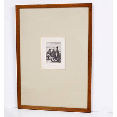 Group of Framed Antiquarian Portrait Engravings
