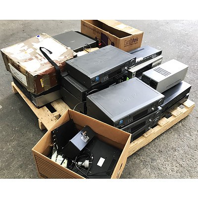 Bulk Lot of Audio Video Equipment