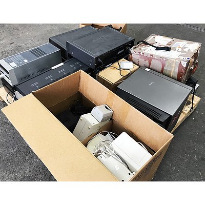 Bulk Lot of Audio Video Equipment