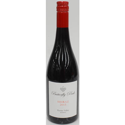 One Dozen Butterfly Peak Hunter Valley Reserve Shiraz 2015