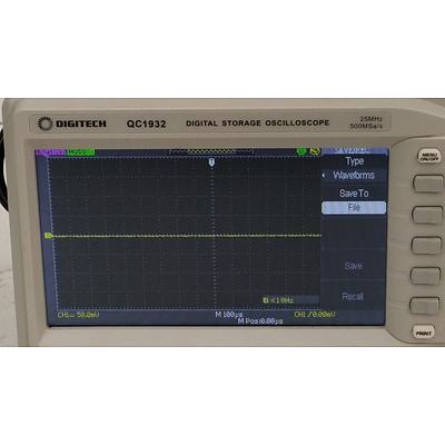 Digitech QC1932 Digital Storage Oscilloscope
