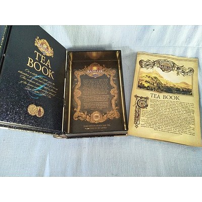 Assorted decorative tins