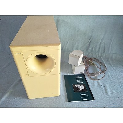 BOSE High Fidelity Audio System - BOSE Acoustimass - 5 Series II direct/reflecting Home Theatre Speaker System