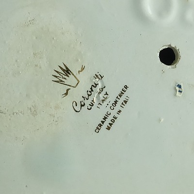 Coronetti Cunardo Ceramic Beefeater Statue