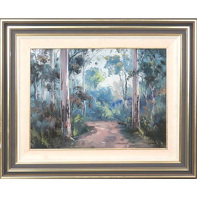 John Hansen (Working 1980s) Tambourine Mountains, Oil on Board