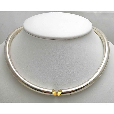 Torque Necklace, hinged