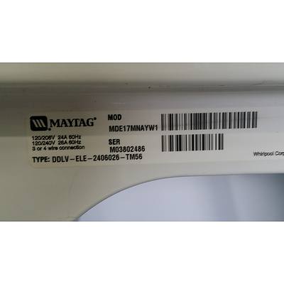 Maytag Front Loading Commercial Clothes Dryer