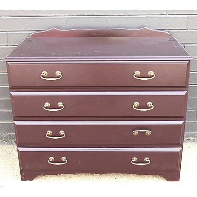 Antique Style Beveled glass Mirror, Chest of Drawers and Pair of Tall Standing Mirrors