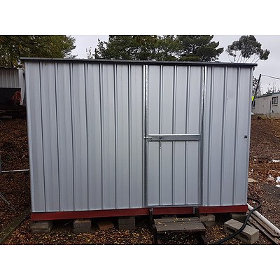 3m x 2.2m Zincalume Garden Shed