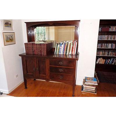 Arts & Crafts Period Tasmanian Blackwood Sideboard Early 20th Century