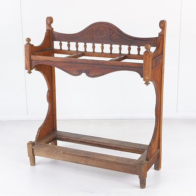 Victorian Mahogany Umbrella Stand