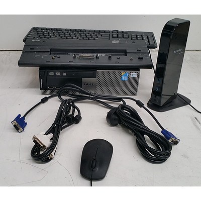 Bulk Lot of Assorted IT Equipment - Computer, Keyboards, Mice & Cables