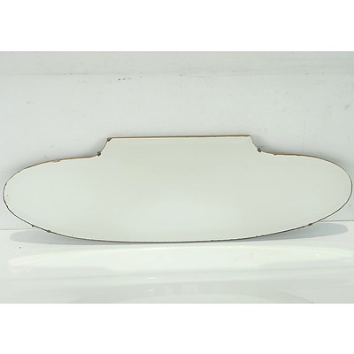 Vintage Beveled Glass Wall Mirror Circa 1920