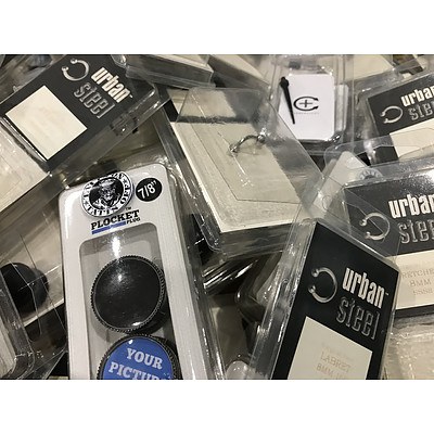 Urban Steel & AAB Fashion Plugs, Bars & Rings - RRP Over $1,500 - Brand New