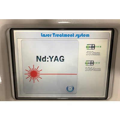 The Global Beauty Group Laser Treatment System HW-LT for Tattoo removal