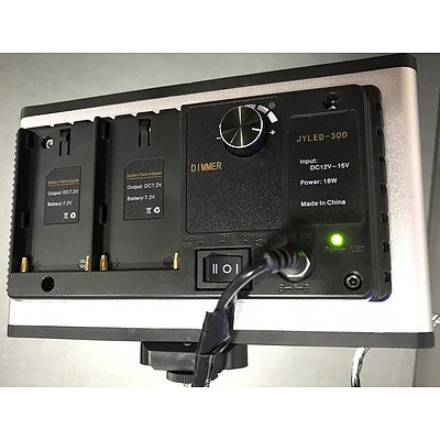 JYLED-300 Lamp & Arm with Roller Blind