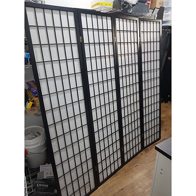 Fold Out Dividing Walls - Lot of 7