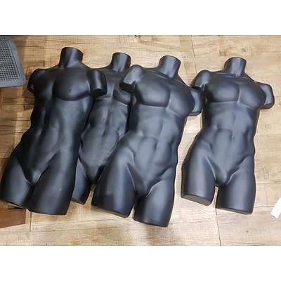 Half Cut Mannequins - Lot of 4