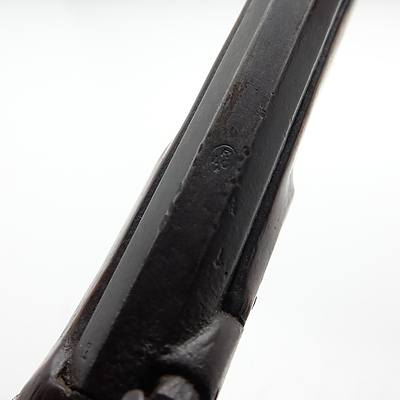 Belgian ELG Flintlock Black Powder Rifle, 19th Century