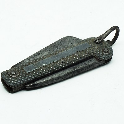 English Davenport Military Co Naval Jack Knife