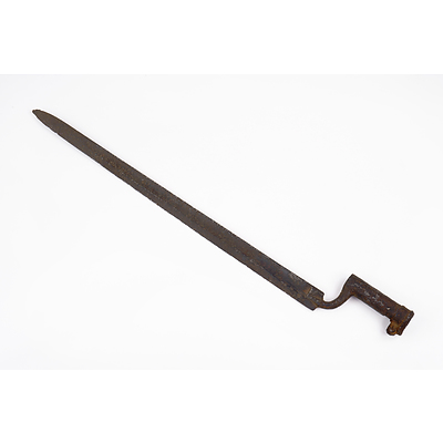 Rare 1830s Austrian Sword Bayonet