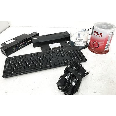 Dell Keyboards, Docking Stations, CD-Rs & Power Supplies