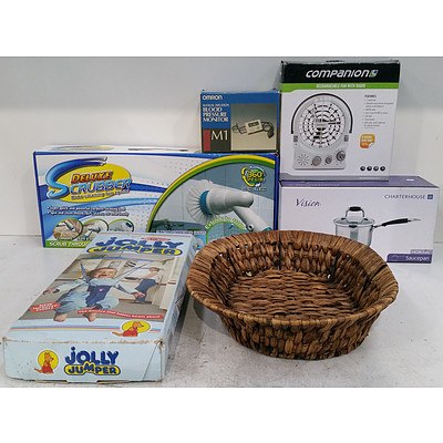 Homewares & Electrical Lot Of 8