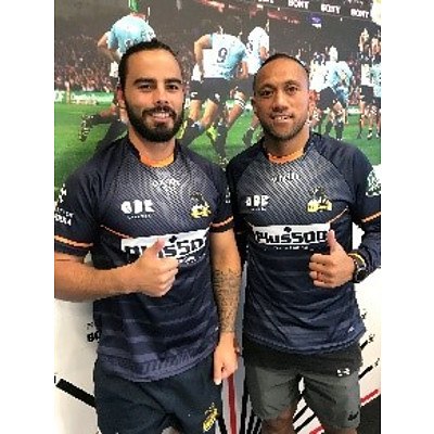 Training Session with Christian Lealiifano & Andrew Muirhead from Brumbies Rugby