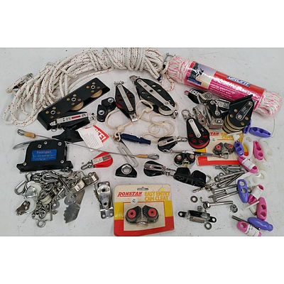 Selection Ropes, Cables, Pulleys, Cams and Cleats