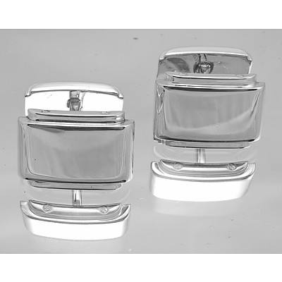 Tiffany Sterling Silver Cuff Links