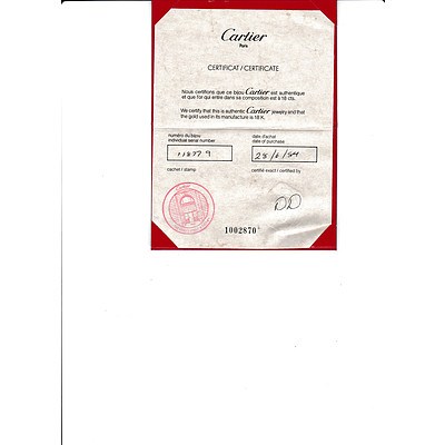 Cartier 18ct Gold Chain