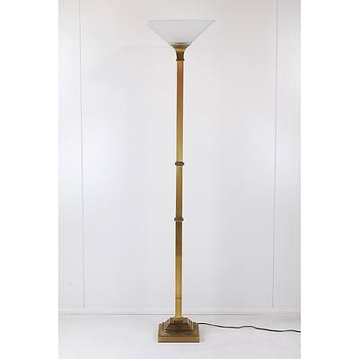 Brass Floor Lamp