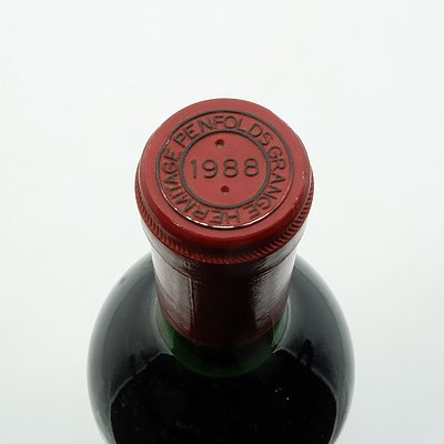 Penfolds Vintage 1988 Grange Hermitage Bin 95 750mL