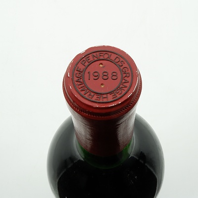 Penfolds Vintage 1988 Grange Hermitage Bin 95 750mL