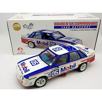 Classic Carlectables 1986 Holden VK Commodore Peter Brock Limited Edition 1788/2250 1:18 Scale Model Car