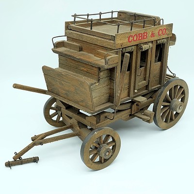 Vintage Hand Crafted Carriage Wagon