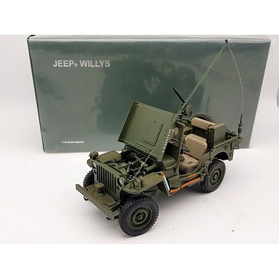 AUTOart Signature Jeep Willys 1:18 Scale Model Car
