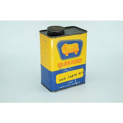 1 Quart Golden Fleece Tin