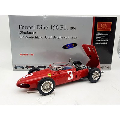 CMC 1961 Ferrari Dino 156 (F1) "Sharknose" 1:18 Scale Model Car