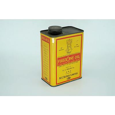 Firezone Oil Tin