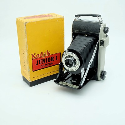 Kodak Junior 1 Camera with Original Box